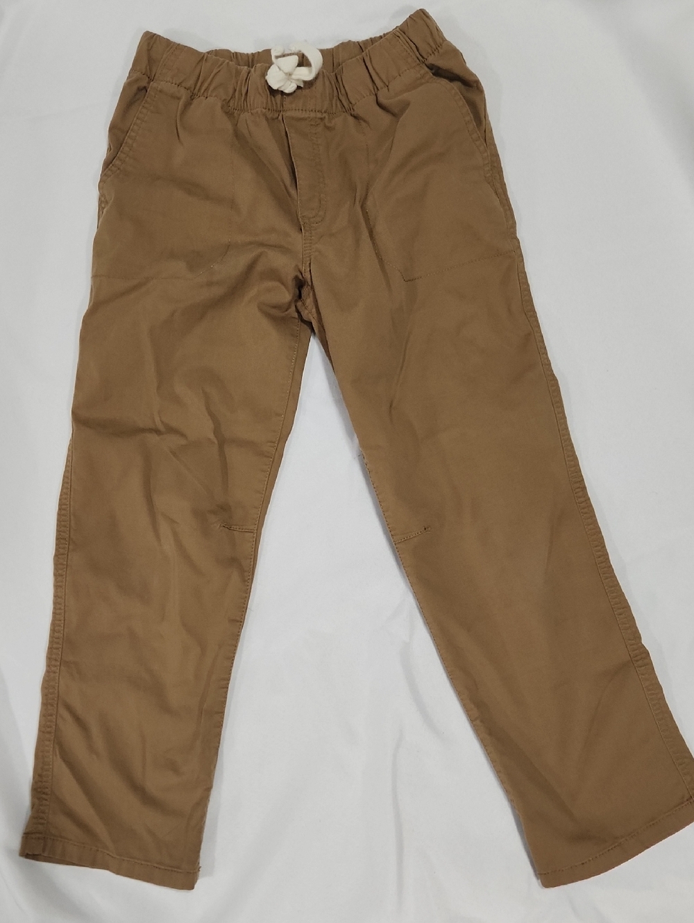 Cat & Jack Boys' Tan Drawstring Casual Pants